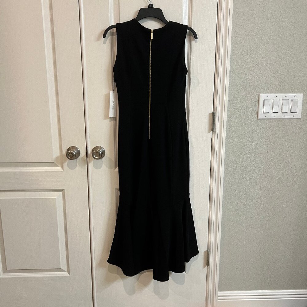 Calvin Klein Black Dress NWT Size 2 - Picture 2 of 2